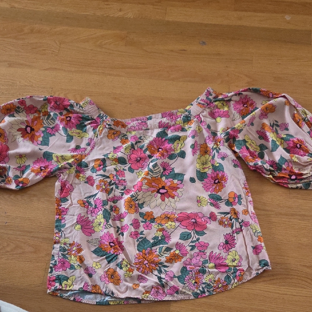 Floral Off-Shoulder Top